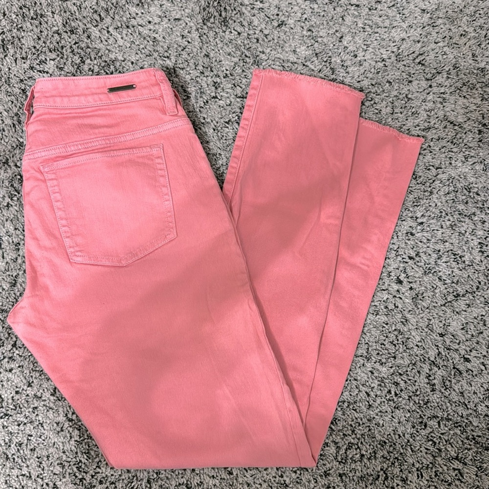 Pink Carve Designs ankle denim